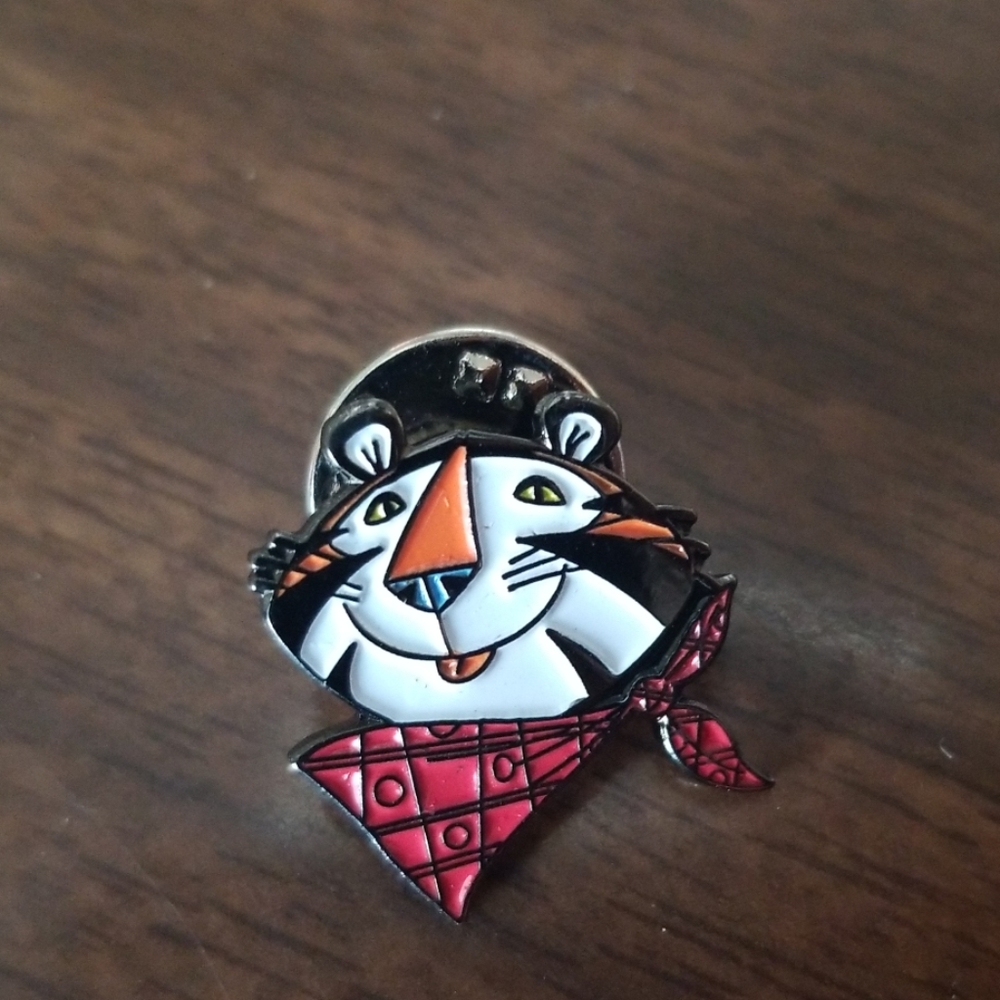 Kellogg's Tony the tiger lapel pin